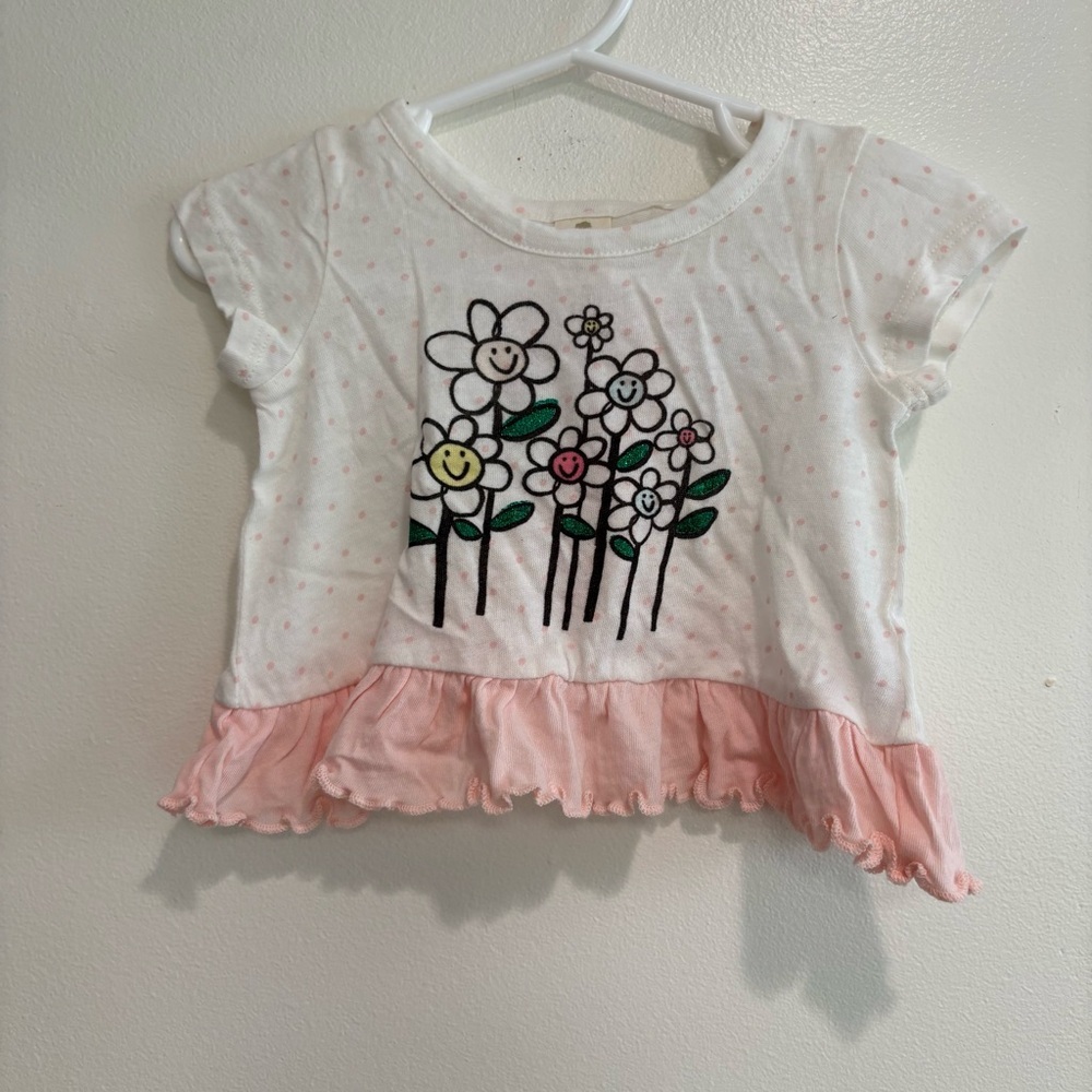 Tucker and Tate swing back baby girl top nwt 3 months summer